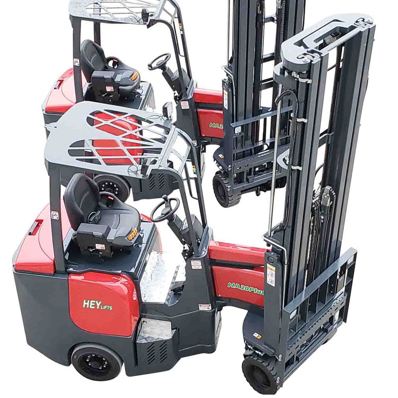 Heylifts Overseas Orders | Sri Lankan Customer Orders 2.5-ton Electric Narrow aisle Articulated Forklift