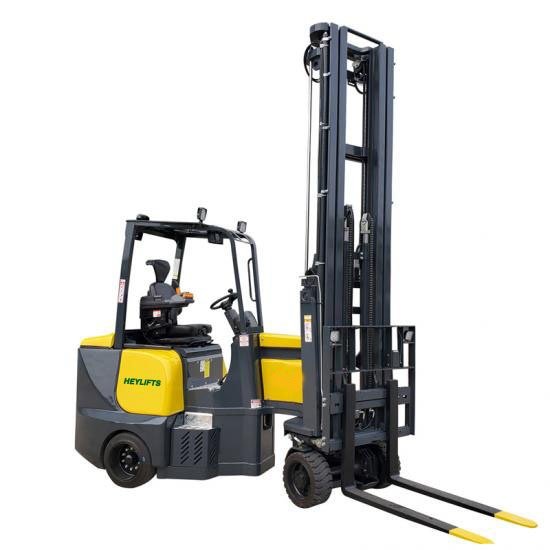 Heylifts 2.5t electric narrow aisle stacker forklift